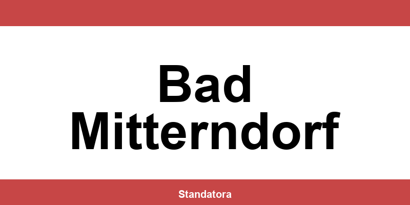 Öffnungszeiten und Termine beim Standesamt in Bad Mitterndorf