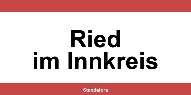 Öffnungszeiten und Termine beim Standesamt in Ried im Innkreis