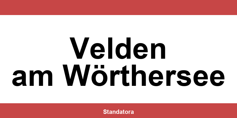 Öffnungszeiten und Termine beim Standesamt in Velden am Wörthersee