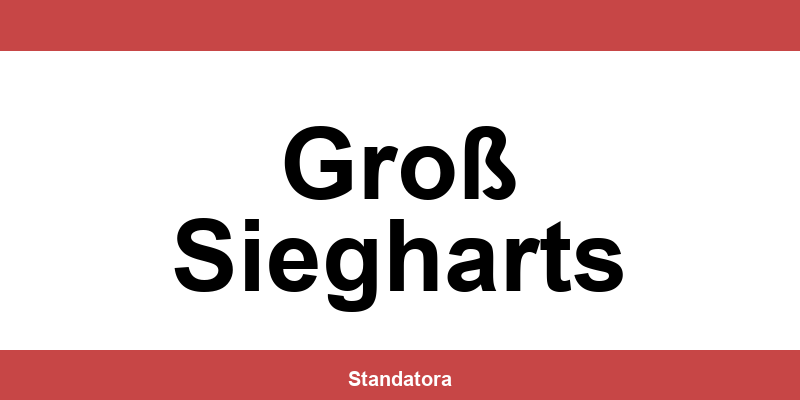 Öffnungszeiten und Termine beim Standesamt in Groß Siegharts
