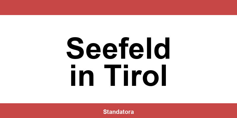 Öffnungszeiten und Termine beim Standesamt in Seefeld in Tirol