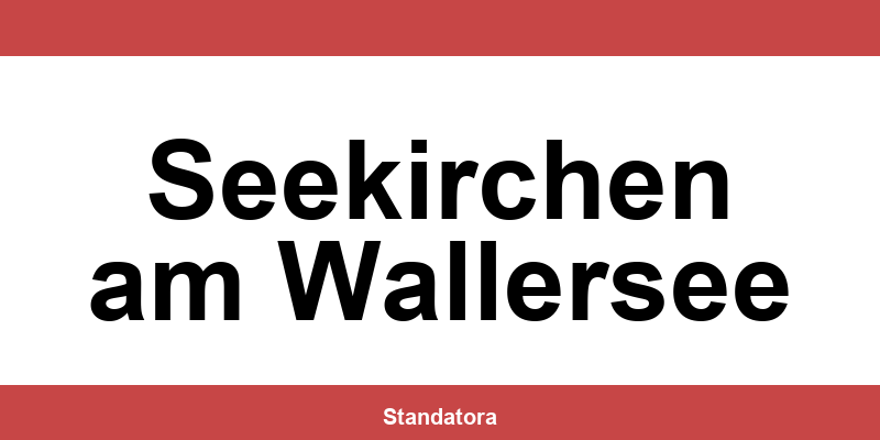 Öffnungszeiten und Termine beim Standesamt in Seekirchen am Wallersee