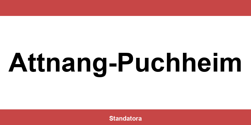 Öffnungszeiten und Termine beim Standesamt in Attnang-Puchheim