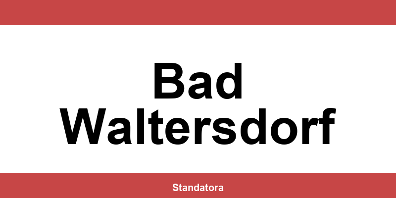Öffnungszeiten und Termine beim Standesamt in Bad Waltersdorf