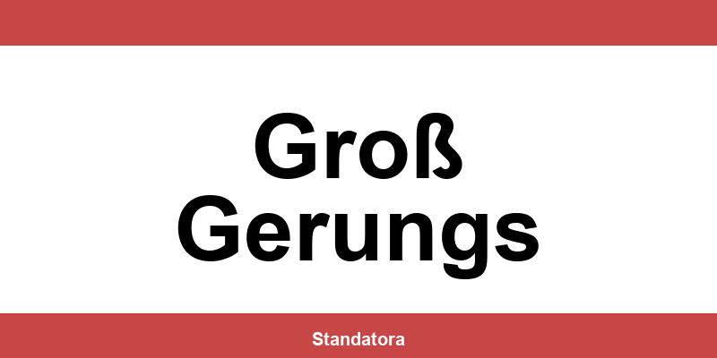 Öffnungszeiten und Termine beim Standesamt in Groß Gerungs