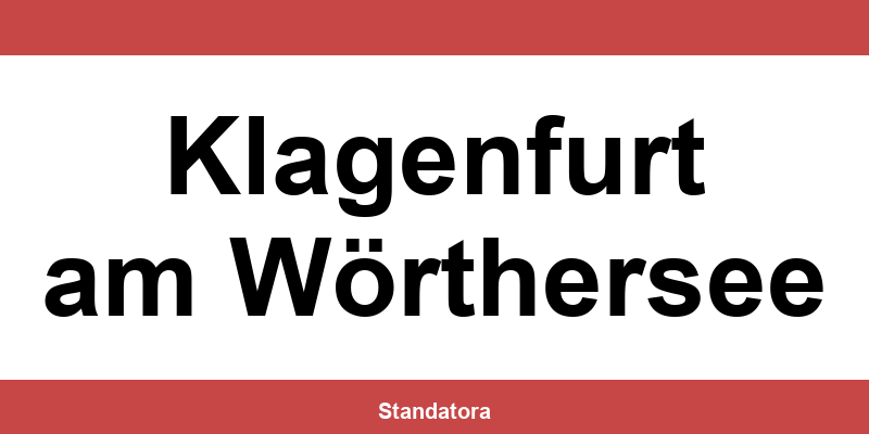 Öffnungszeiten und Termine beim Standesamt in Klagenfurt am Wörthersee
