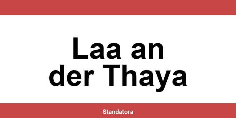 Öffnungszeiten und Termine beim Standesamt in Laa an der Thaya