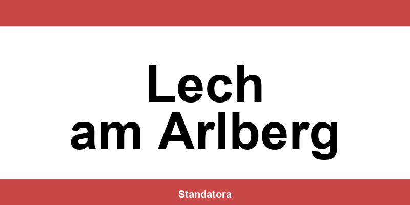 Öffnungszeiten und Termine beim Standesamt in Lech am Arlberg