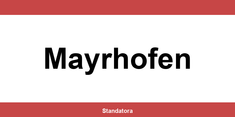 Öffnungszeiten und Termine beim Standesamt in Mayrhofen