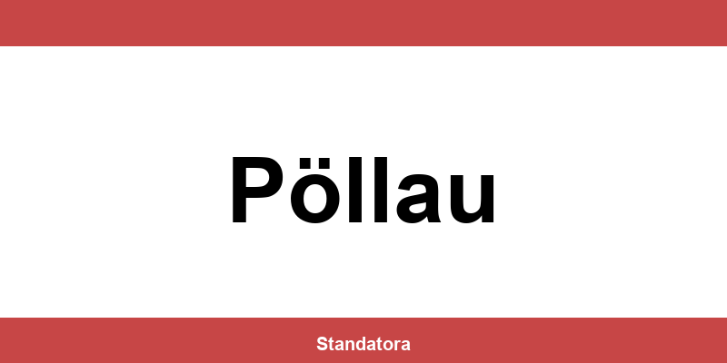 Öffnungszeiten und Termine beim Standesamt in Pöllau
