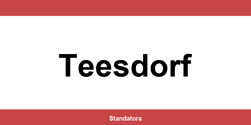 Öffnungszeiten und Termine beim Standesamt in Teesdorf