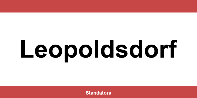 Öffnungszeiten und Termine beim Standesamt in Leopoldsdorf